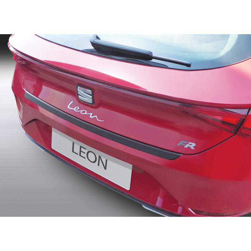 ABS Achterbumper beschermlijst  Seat Leon IV HB 5-deurs 2020- Zwart