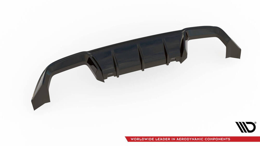 Bodykit Volkswagen Golf R Hatchback MK7 Maxton Glanzend zwart