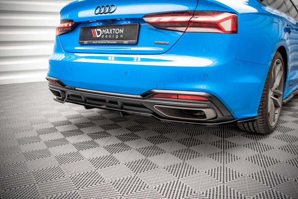Diffuser Audi A5 5F FL S-Line Maxton Glans Zwart