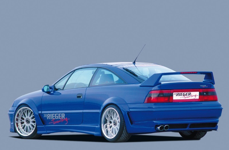 Achteraanzet Opel Calibra Eindstuk max 80mm diameter valkke vers
