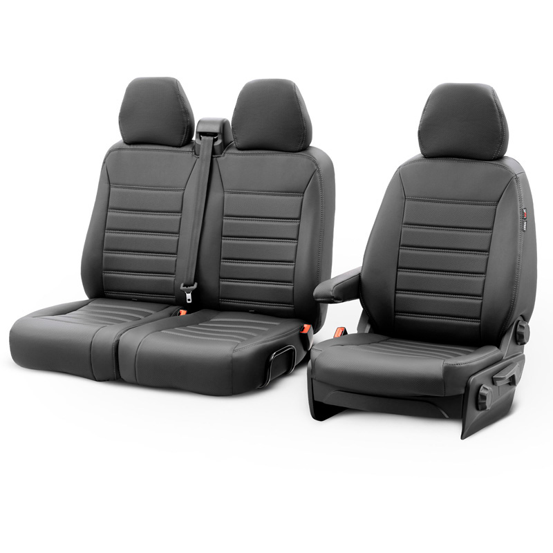 otoM New York Design Kunstleder Stoelhoezenset 2+1  Renault Master IV 2024- (armsteun aan bestuurdersstoel)