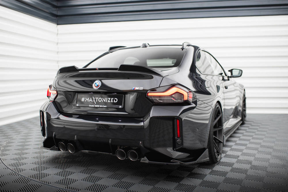 Zijdiffusers V.2 BMW M2 G87 Maxton Glans Zwart