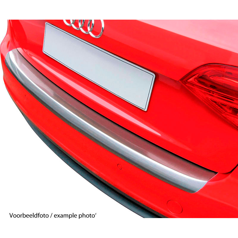 ABS Achterbumper beschermlijst  Mini One/Cooper/Cooper S (F56) (3-deurs) FL 2021- 'Brushed Alu' Look
