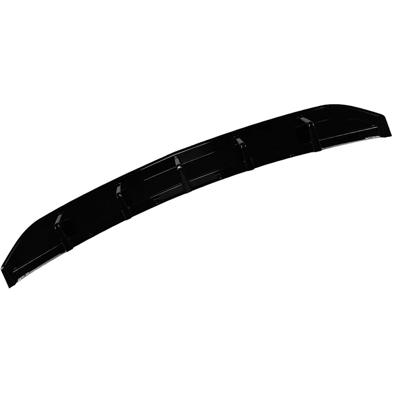 Achterbumperskirt (Blades/Diffusor)  Volkswagen Up! 2011-2016 excl. Facelift (Glanzend Zwart ABS)