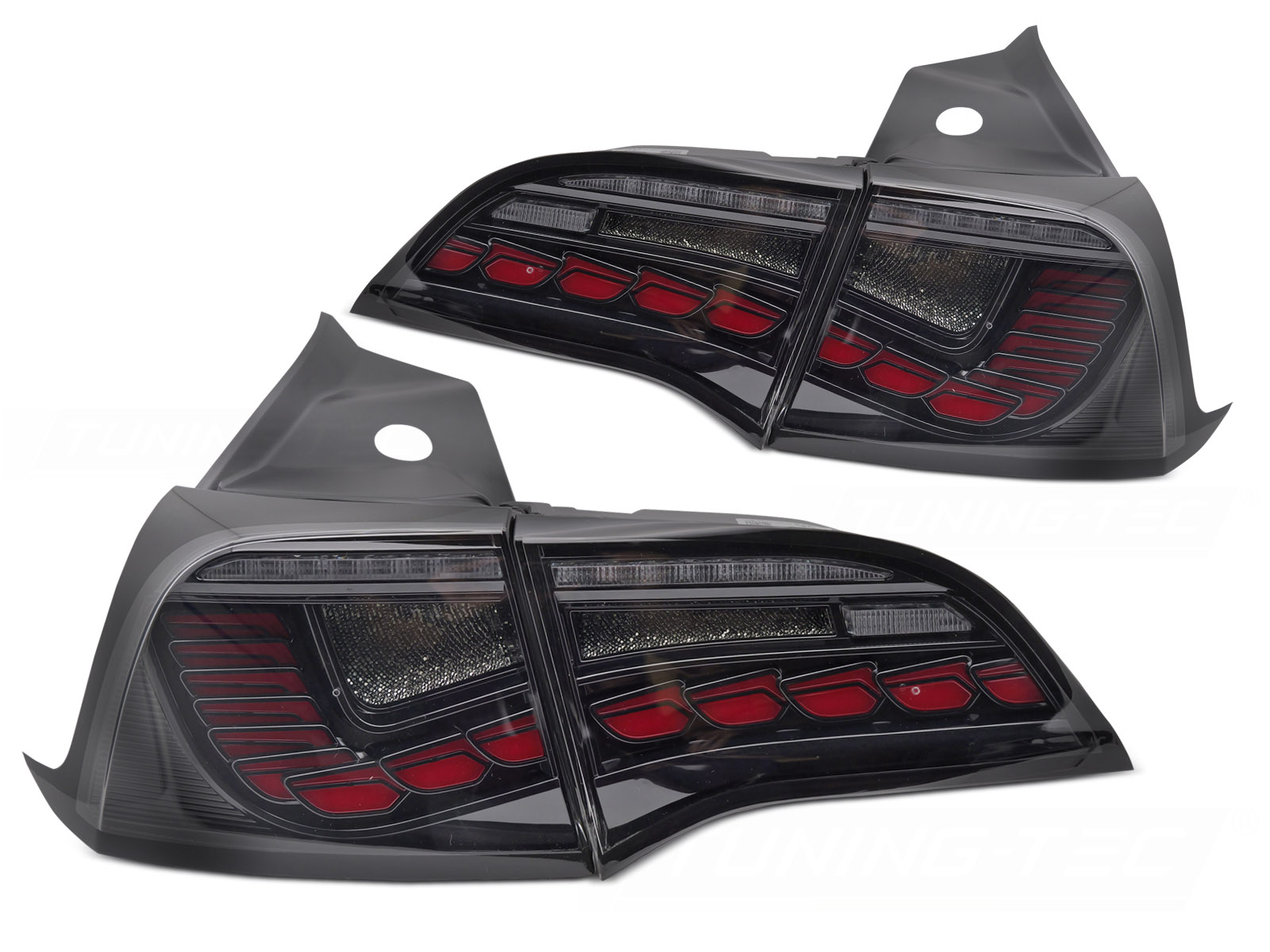 Achterlichten Tesla Model 3  / Y LED OLED Zwart