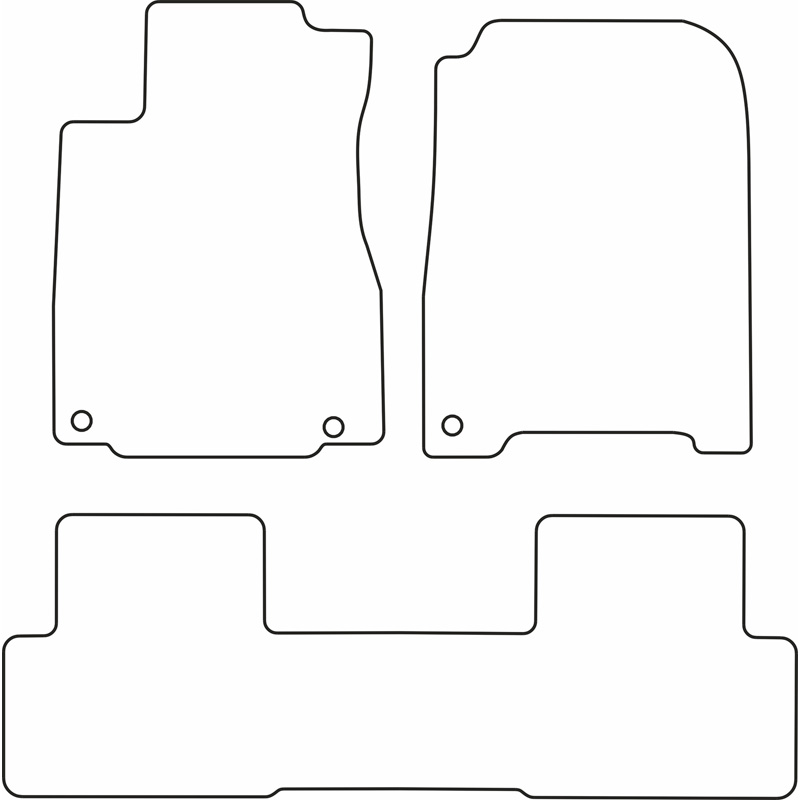 Automatten Honda CR-V 2013-