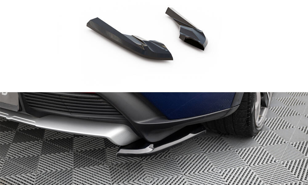 Achterzij Spoiler Porsche Taycan Cross Turismo 4S