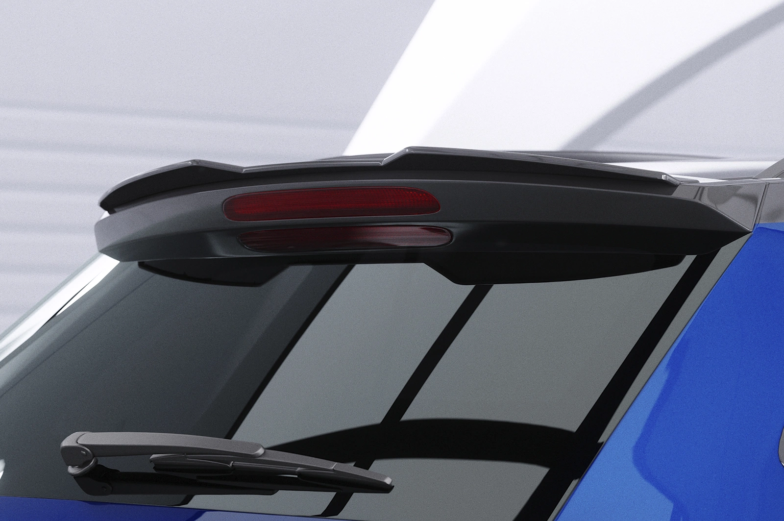Achterspoiler Fabia 3 Combi glans zwart