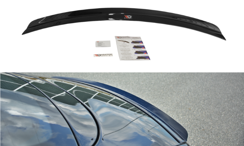 Spoilerverlenging Bentley Continental GT Glanzend Zwart Maxton