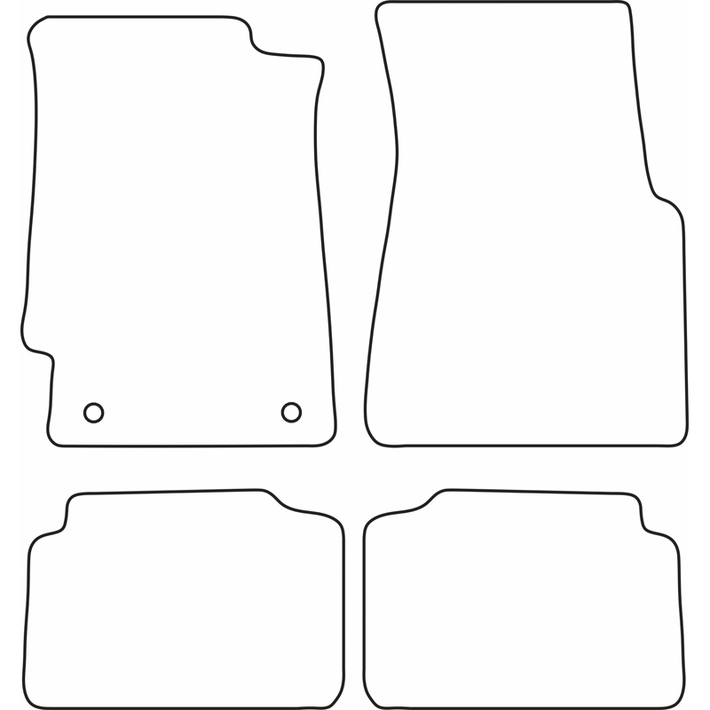 Automatten Honda Civic HB 9/91-9/95