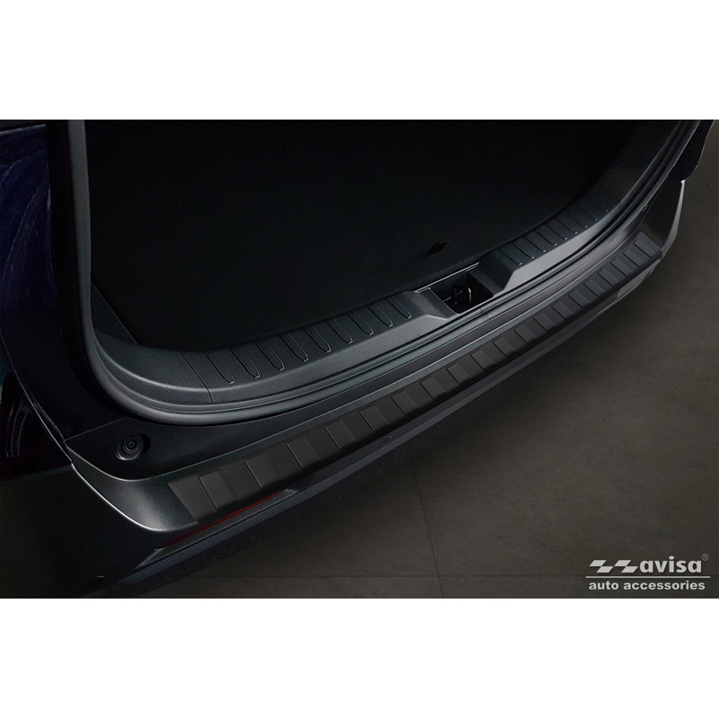 Matzwart RVS Achterbumperprotector  Toyota RAV4 (5th Gen.) 2018- & Suzuki Across 2020- 'Ribs'