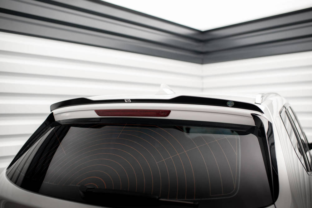 Spoiler BMW X3 M-Pack F25 2010 - 2014 Maxton Glans Zwart