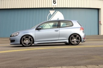 Zijskirts VW Golf VI Rieger met uitsnede