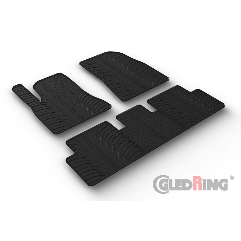 Rubbermatten  Tesla Model 3 12/2020- (T profiel 5-delig)