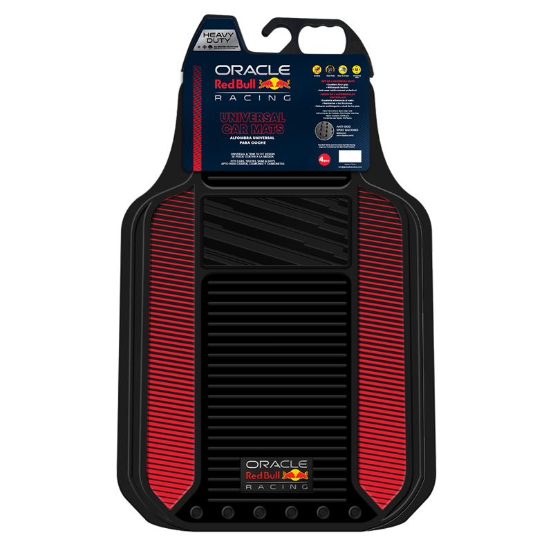 Red Bull Oracle Universele automattenset 'Heavy Duty' - 2-delige set - Zwart/Rood
