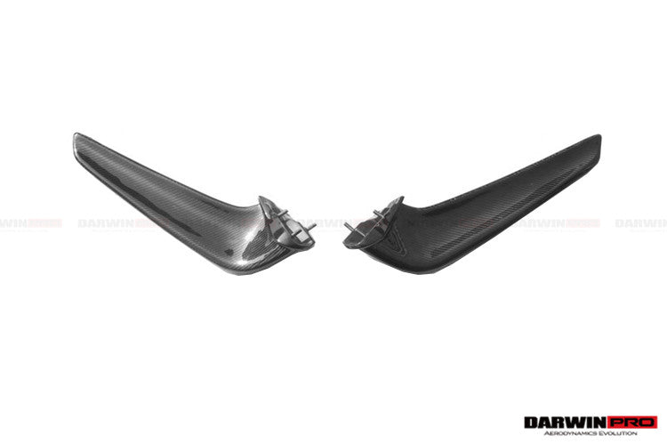 Ferrari 458 Coupe/Spyder Carbon Fiber Front Canards 2010-2015