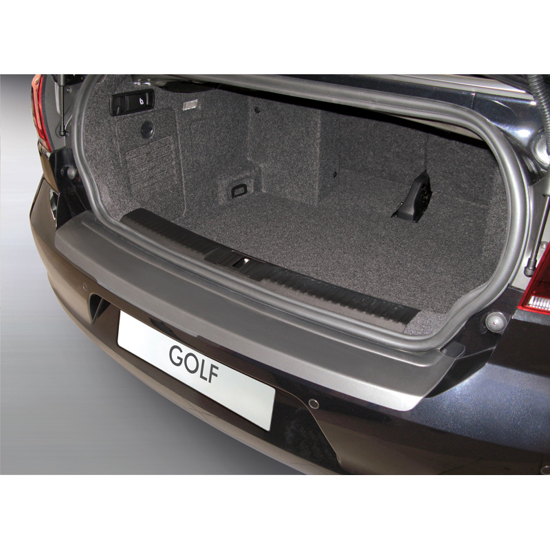 ABS Achterbumper beschermlijst  Volkswagen Golf VI Cabrio 2011- Zwart