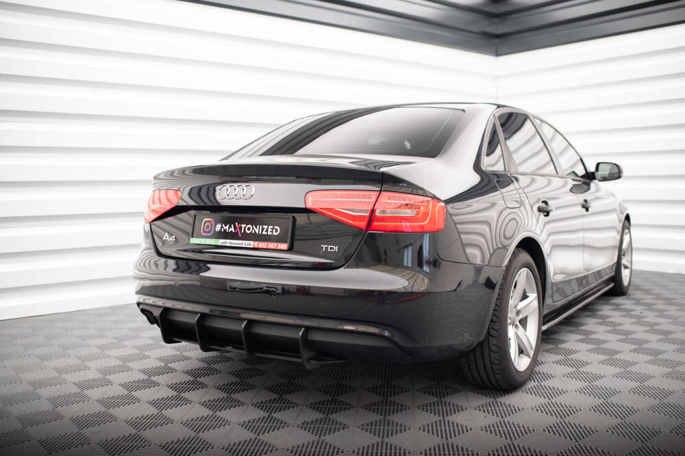 Diffuser Street Pro Audi A4 B8 FL 2011 - 2015 Maxton