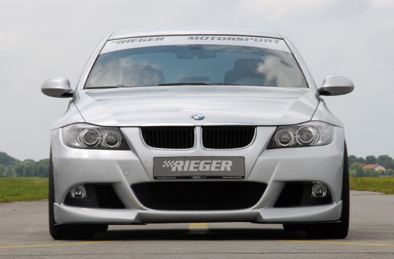 Voorbumper BMW E90 met ABE met uitsparing voor pdc Rieger