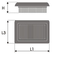 K&N Inlegfilter Mercedes E200 2.0 1993-97