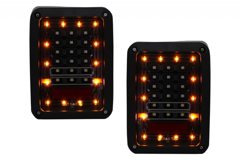 Taillights JEEP Wrangler JK (2007-2017) Smoke