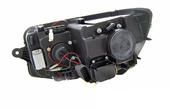 Koplampen VW T6 Multivan/Transporter FULL LED Dynamic Tube Black