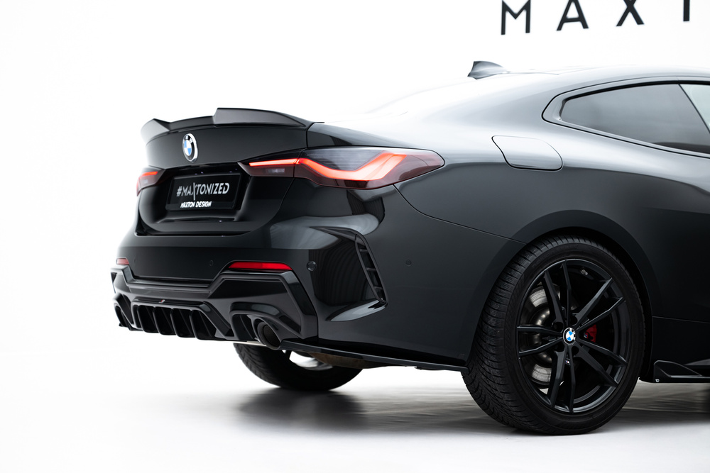 Achterzij Spoilers V.7 BMW 4 M-Pack G22 / G23 / G22 Facelift / G23 Facelift Maxton