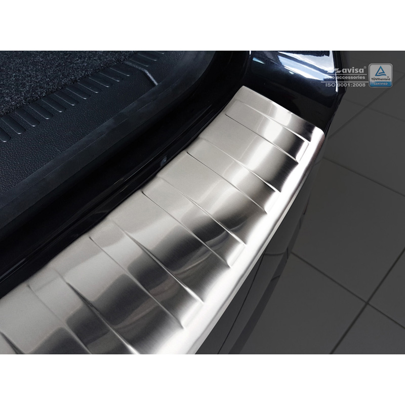 RVS Achterbumperprotector  Skoda Octavia III Kombi Facelift 2017-2020 'Ribs'