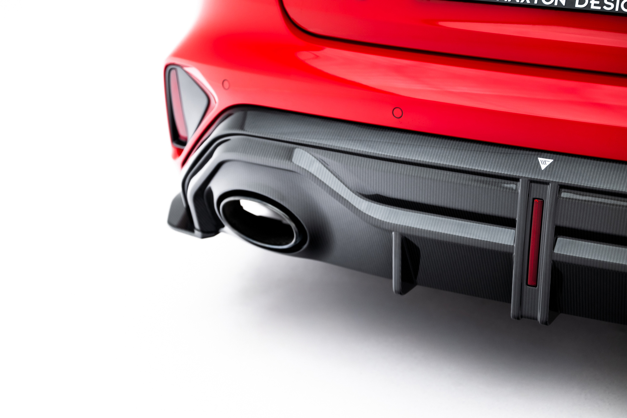 Achterdiffuser Audi RS3 Sedan 8Y Facelift Prepreg Carbon Fiber Maxton Design