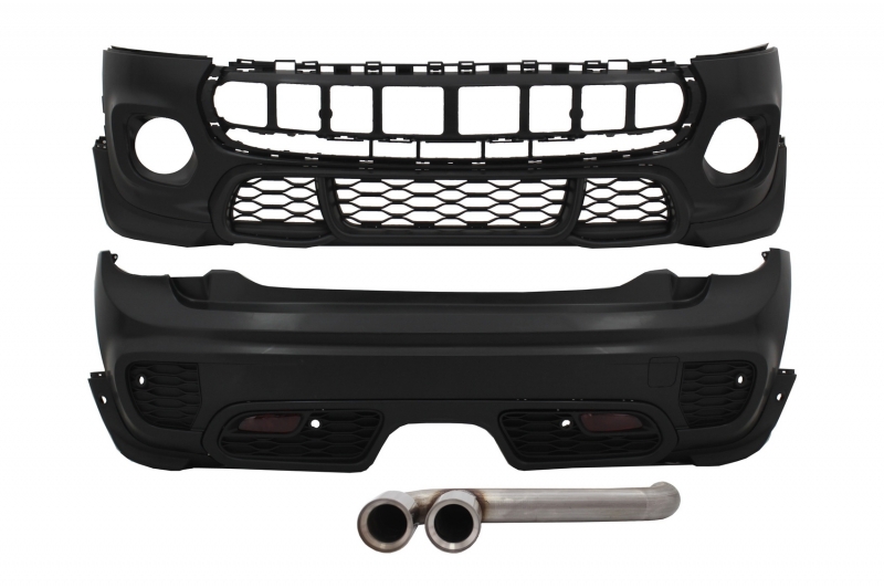 RVS Achterbumperprotector 'Deluxe' Mini One/Cooper F56 3-deurs 3
