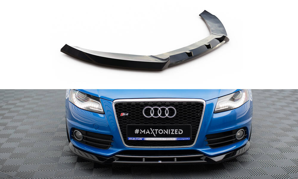 Voorspoiler V.4 Audi S4/A4 S-line B8