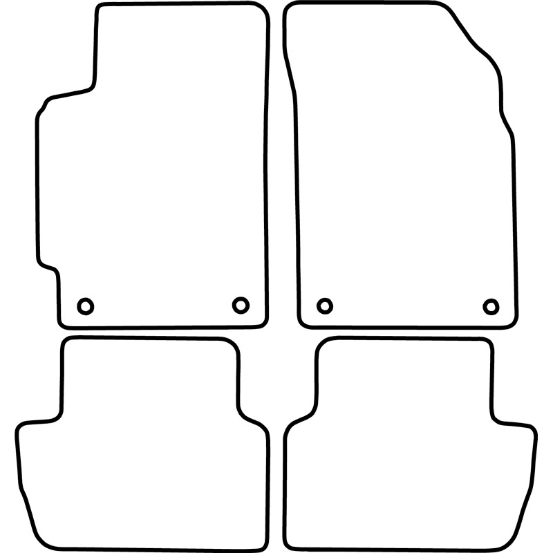 Automatten  Chevrolet Spark 2013-
