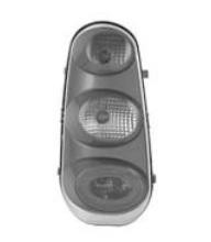 achterlicht, ULO, rode knipper, incl fittingdeel, rechts, 02/200
