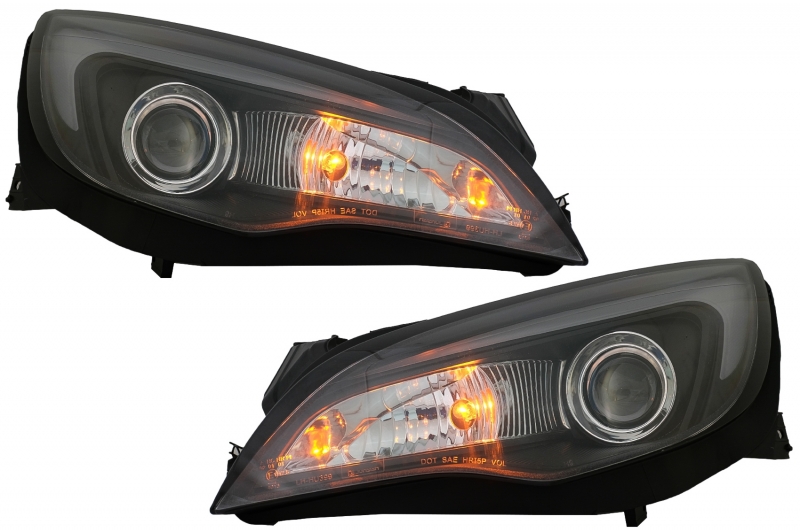 Headlights Opel Astra J LED Daytime running light