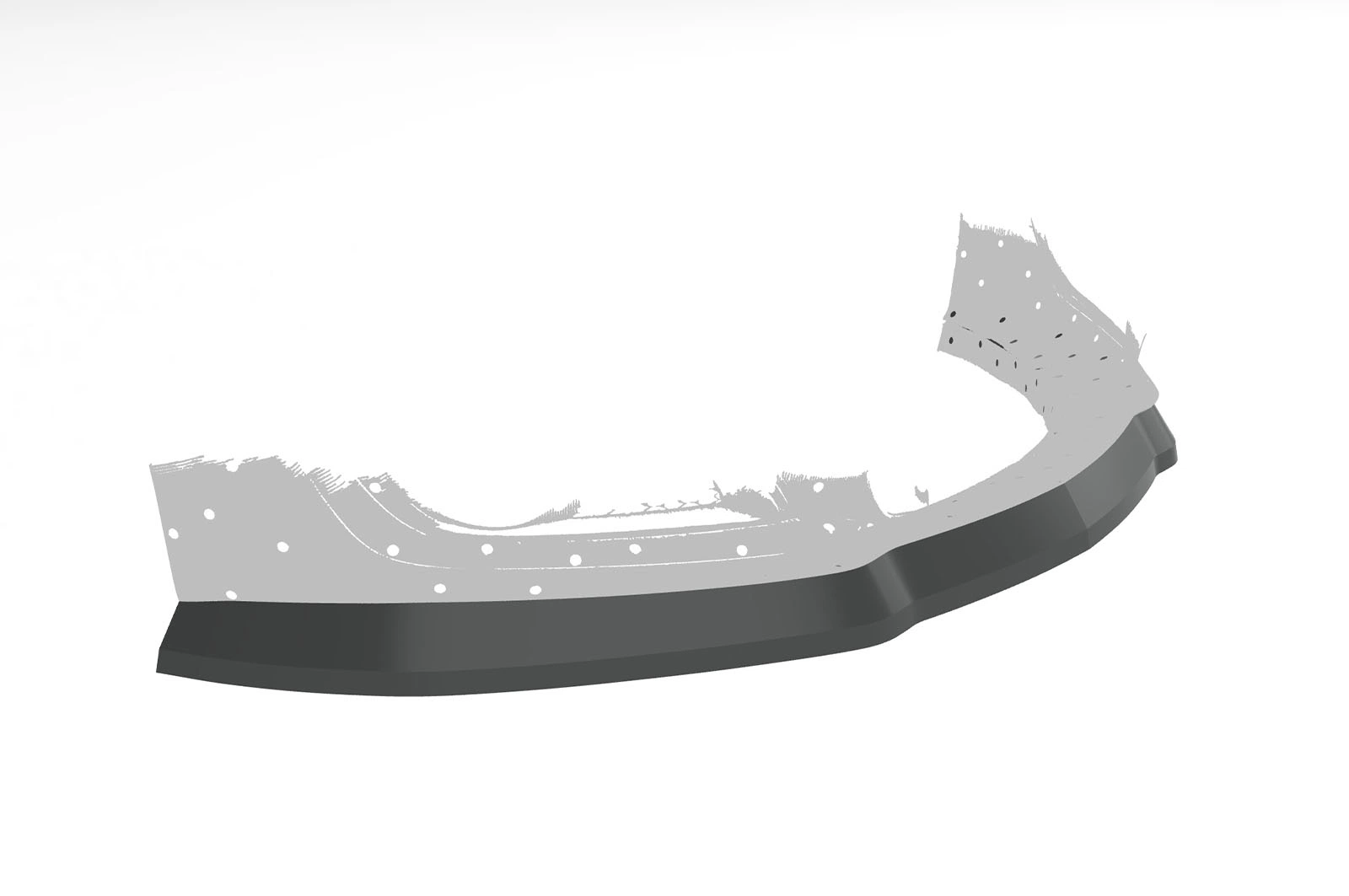 Voorspoiler Opel Insignia A Glans Zwart – 06/2013–2017