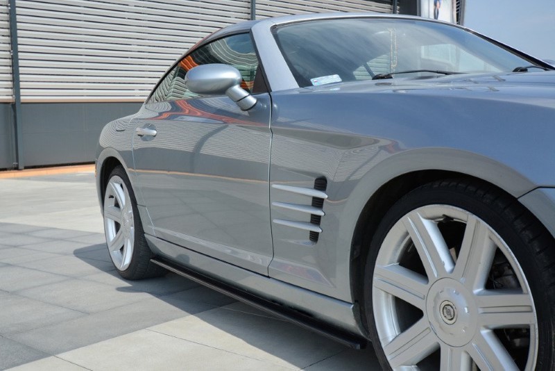 Zijskirts Diffusers Chrysler Crossfire Glanzend Zwart