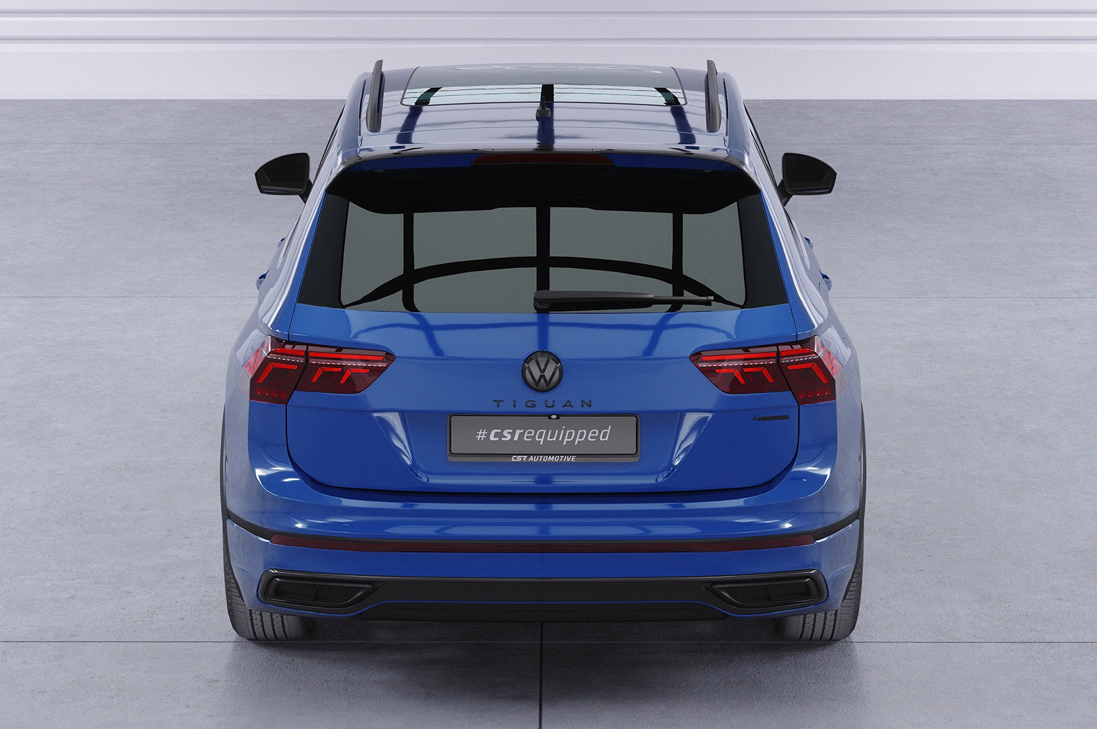 Achterspoiler VW Tiguan II (Typ AD1) R / R-Line 2016–heden – CSR Automotive – Glans Zwart