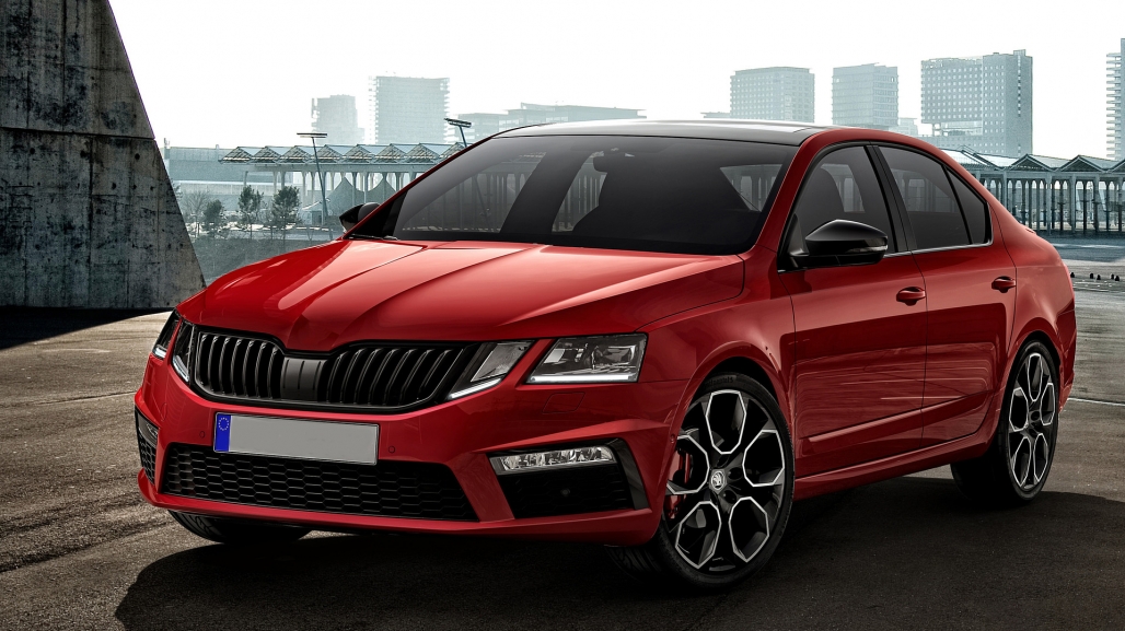 Voorbumper VRS Desing Skoda Octavia III 5E FL 17-19
