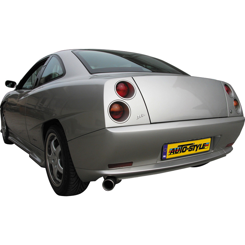 100% RVS Sportuitlaat  Fiat Coupe 2.0 16v Turbo 1994-1996 102mm