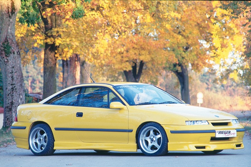 Zijskirts Opel Calibra Vlakke Versie Rieger