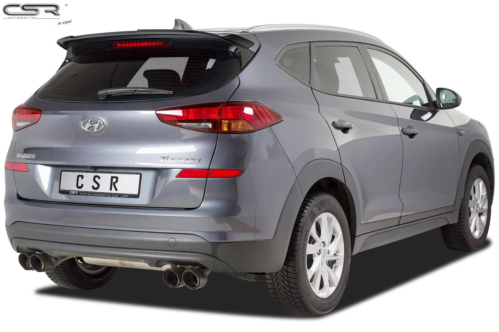 Achterspoiler Hyundai Tucson (TL) Glans Zwart – CSR Automotive – vanaf 07/2018