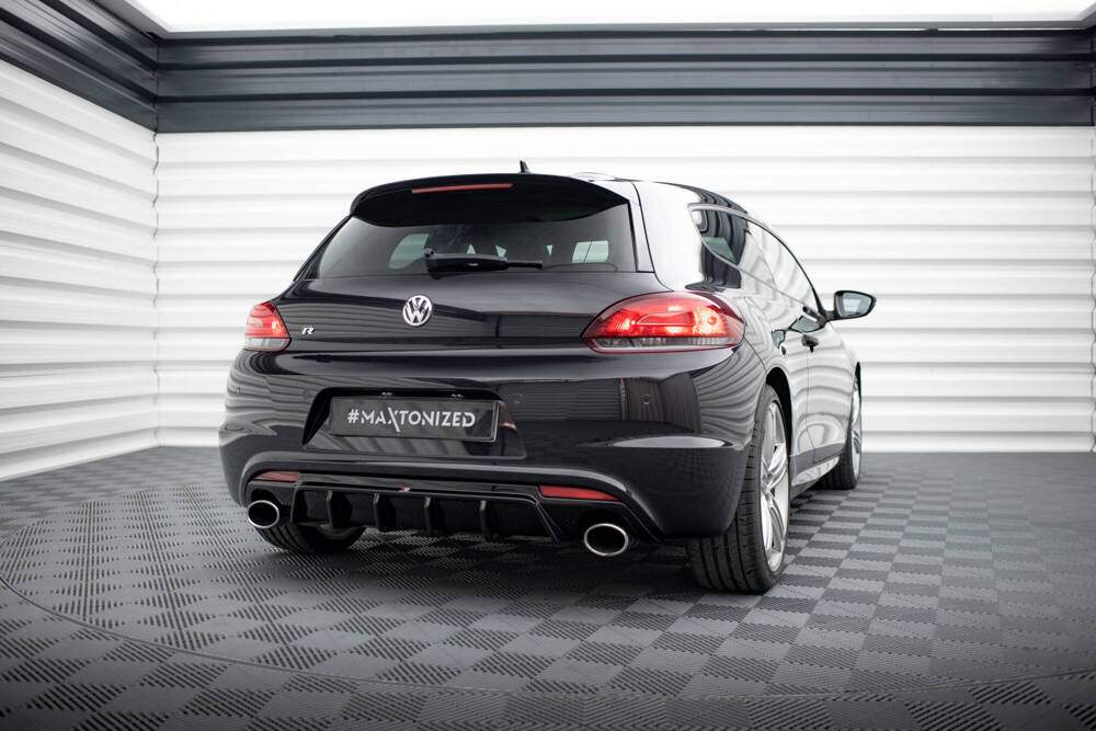 Diffuser V.2 Volkswagen Scirocco R Maxton Glans Zwart
