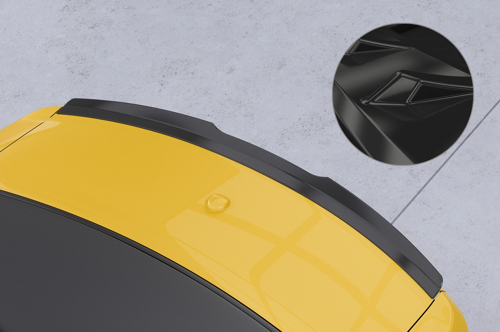 Achterspoiler Ford Mustang VI (2014–2023) Glans Zwart – CSR Automotive