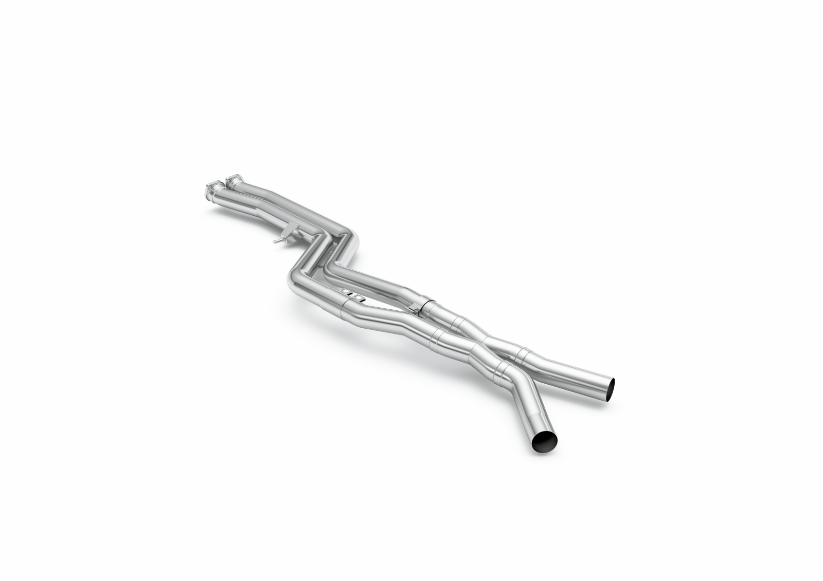 Non-resonated Center Pipe With X-pipe BMW M 2 Series Coupe Exhaust Systems