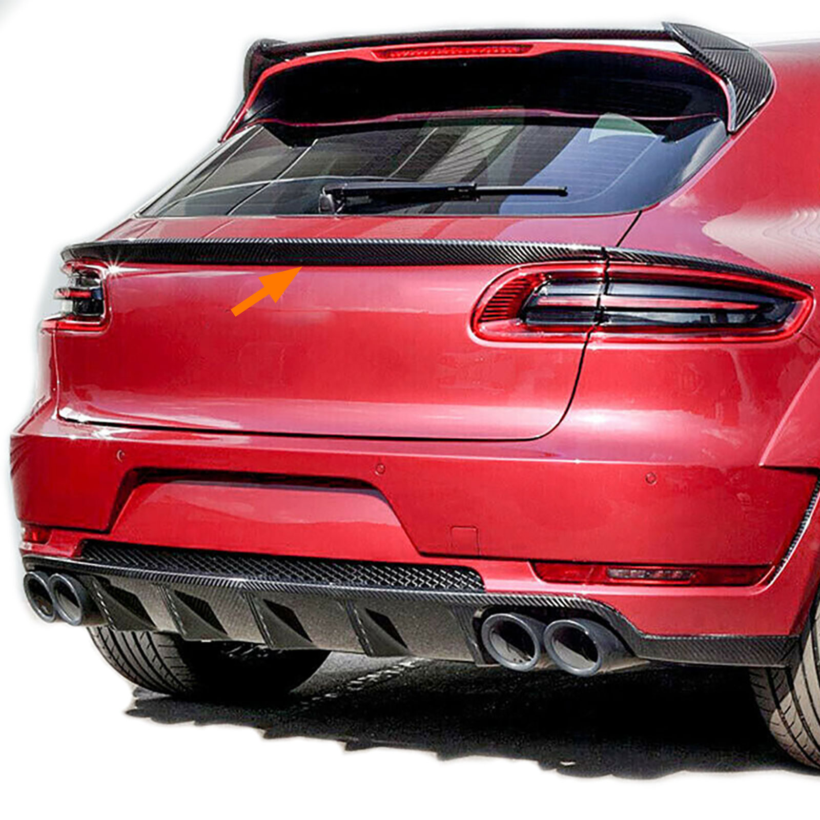 Dakspoiler Porsche Macan HF476