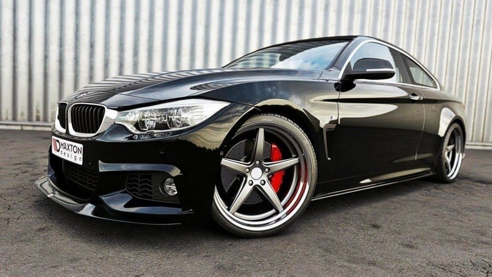 Voorspoiler BMW 4 Serie F32 M-Pack Carbon Look GTS