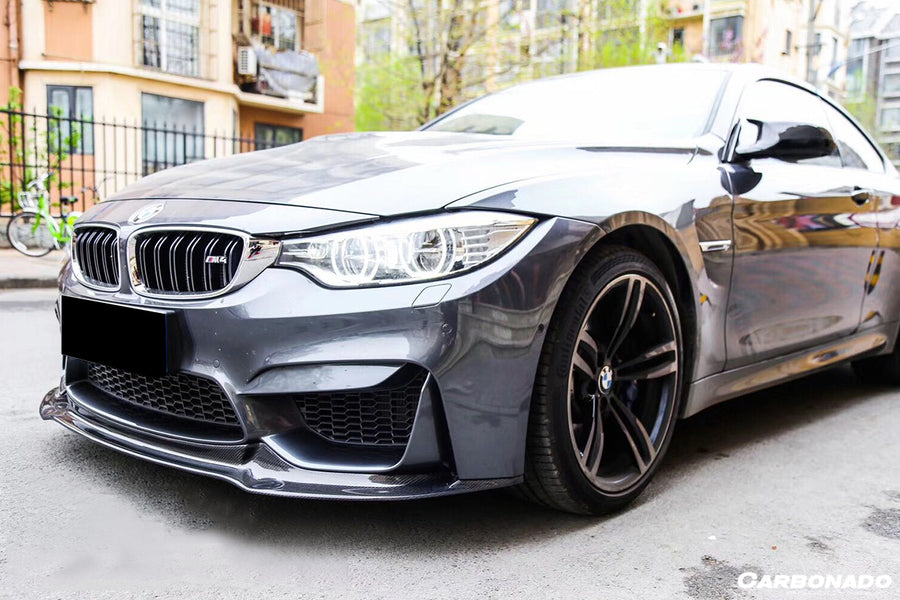 BMW M3 F80 M4 F82 VRS Style Carbon Fiber Front Lip 2014-2020