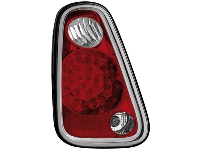 Luces traseras Mini cooper LED rojo/cristal