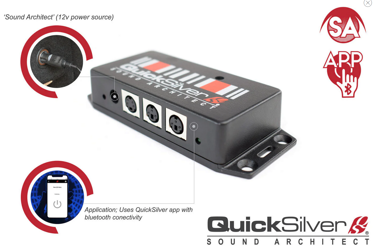 Range Rover Sport P530 4.4 V8 - Sport Exhaust system met Sound Architect™ Valves (2023-..) Quicksilv
