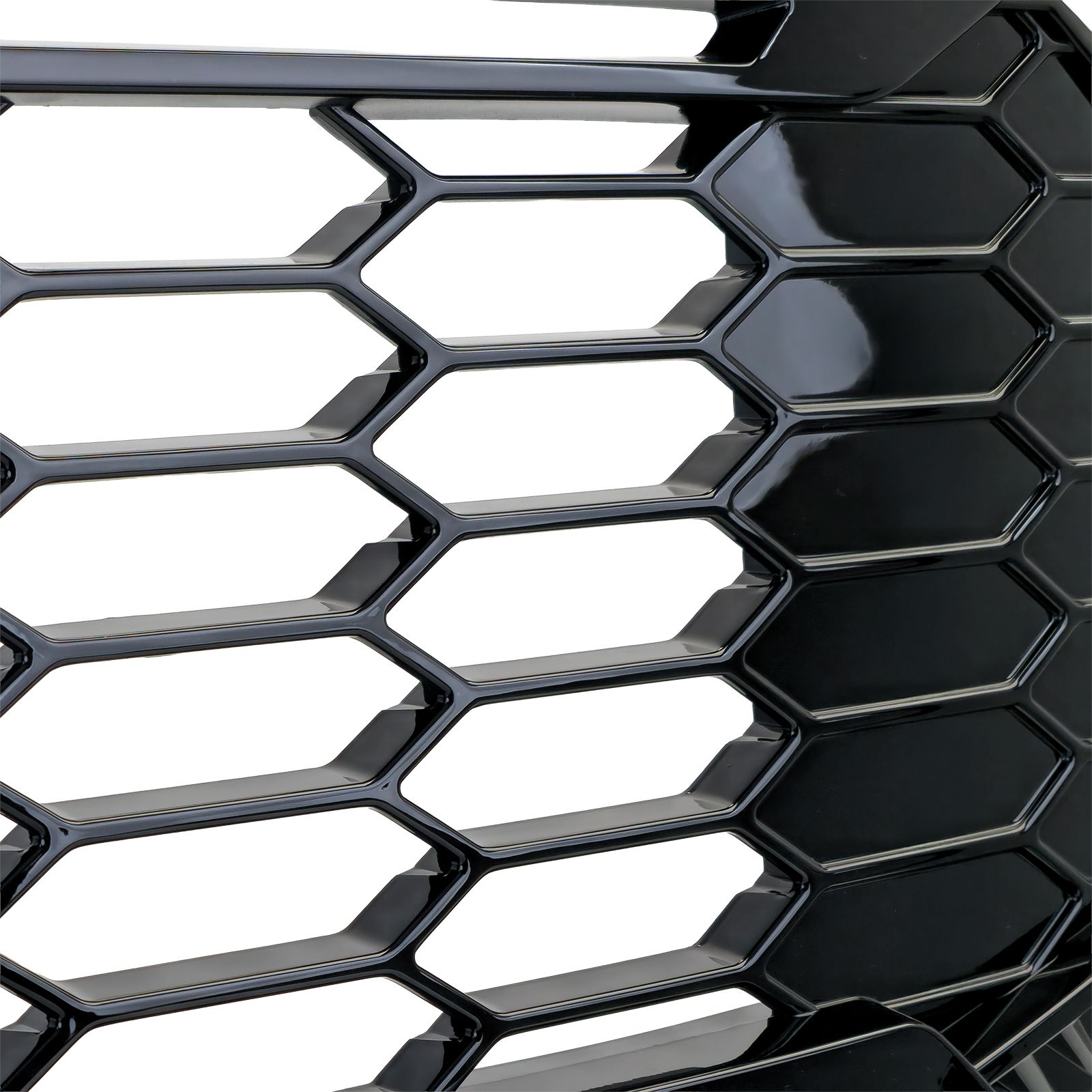 Grill zwart glans Ford Tourneo / Transit Custom vanaf 2023 Glans Zwart